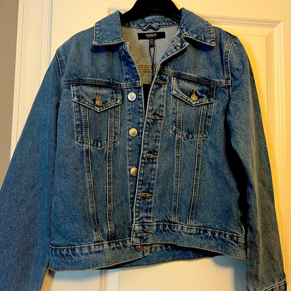 Hudson s/m Jean jacket nwt!!!